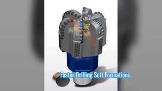 High Speed PDC Drill Bits for Soft Formations