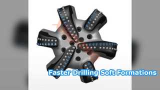High Speed PDC Drill Bits for Soft Formations