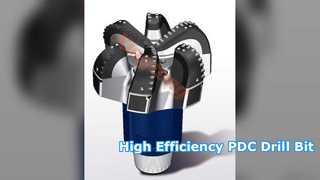 XD66D PDC Drill Bit High Efficiency Oil Gas Drilling