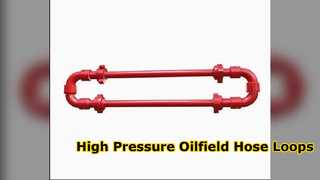 High Pressure Alloy Hose Loops for Oilfield Cementing