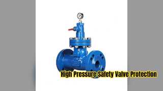 High Pressure Safety Valve for Oilfield Manifold Protection