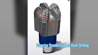 XH Series PDC Drill Bit for Super Hard Rock Formations