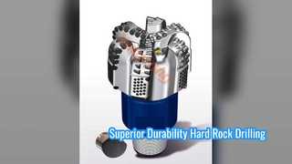 Durable 222mm PDC Drill Bit for Super Hard Rock Formations